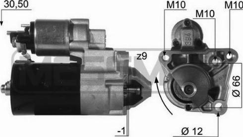 Messmer 220462A - Démarreur cwaw.fr