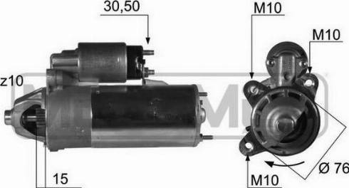 Messmer 220409A - Démarreur cwaw.fr