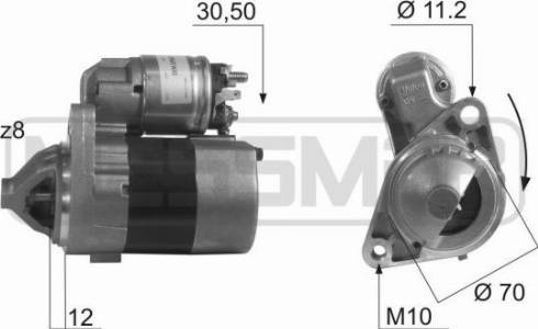 Messmer 220404A - Démarreur cwaw.fr