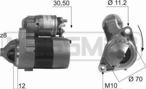 Messmer 220404 - Démarreur cwaw.fr