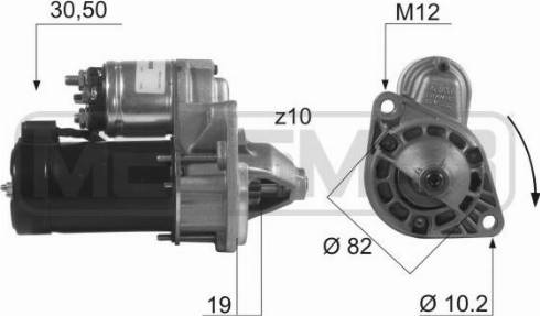 Messmer 220401A - Démarreur cwaw.fr