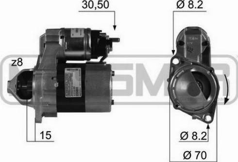 Messmer 220403A - Démarreur cwaw.fr