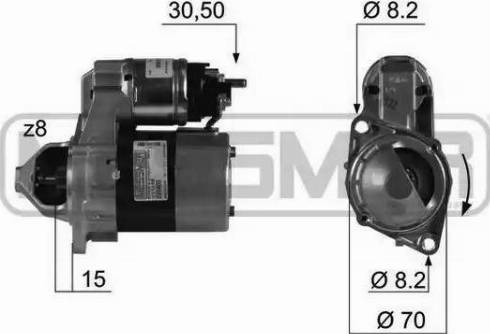 Messmer 220403 - Démarreur cwaw.fr