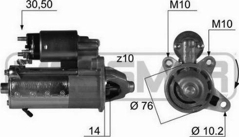 Messmer 220414A - Démarreur cwaw.fr