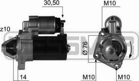 Messmer 220411A - Démarreur cwaw.fr