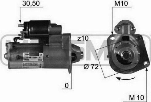 Messmer 220418A - Démarreur cwaw.fr