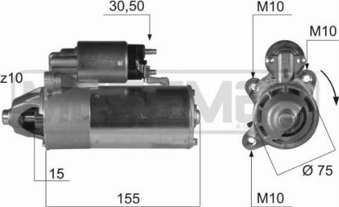 Messmer 220413A - Démarreur cwaw.fr