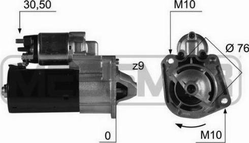 Messmer 220412A - Démarreur cwaw.fr