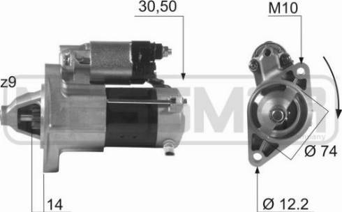 Messmer 220486A - Démarreur cwaw.fr