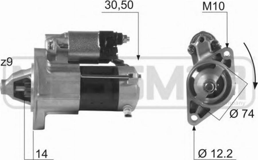 Messmer 220486 - Démarreur cwaw.fr