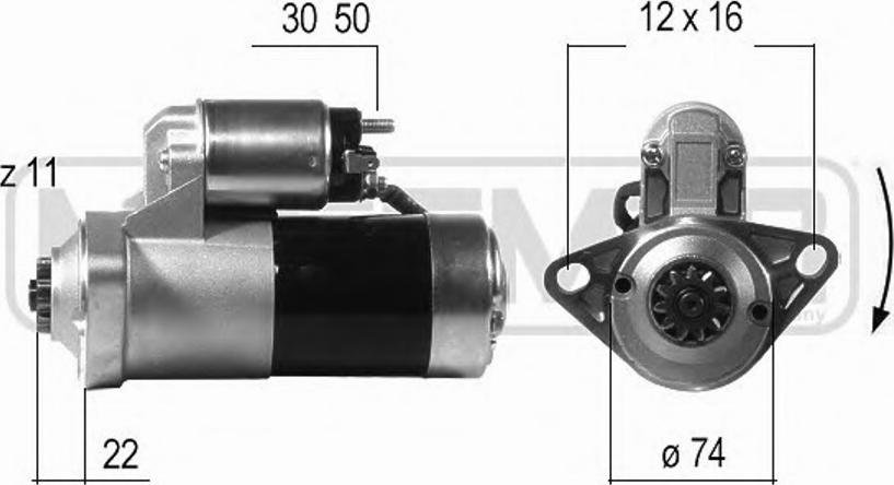 Messmer 220439 - Démarreur cwaw.fr