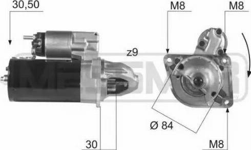 Messmer 220435 - Démarreur cwaw.fr