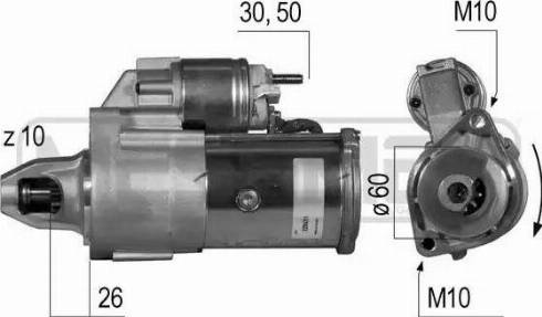 Messmer 220431 - Démarreur cwaw.fr