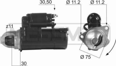 Messmer 220438R - Démarreur cwaw.fr