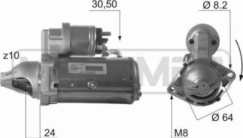 Messmer 220432A - Démarreur cwaw.fr