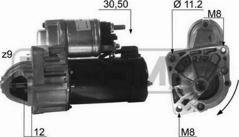 Messmer 220437A - Démarreur cwaw.fr