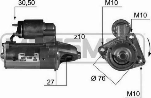 Messmer 220420A - Démarreur cwaw.fr