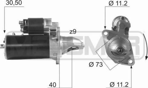 Messmer 220479A - Démarreur cwaw.fr