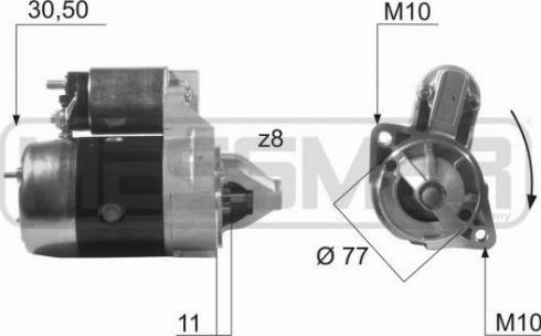 Messmer 220475A - Démarreur cwaw.fr