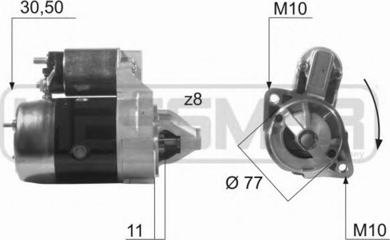 Messmer 220475 - Démarreur cwaw.fr