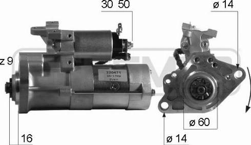 Messmer 220471A - Démarreur cwaw.fr