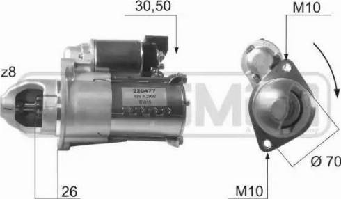 Messmer 220477 - Démarreur cwaw.fr