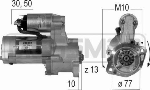 Messmer 220594A - Démarreur cwaw.fr