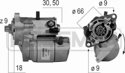 Messmer 220596A - Démarreur cwaw.fr