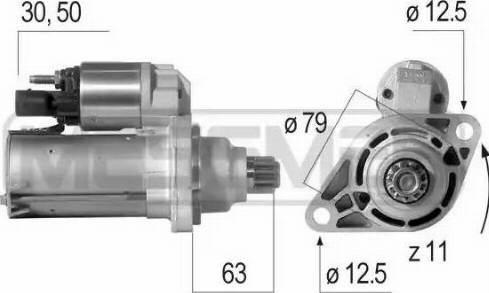 Messmer 220598 - Démarreur cwaw.fr