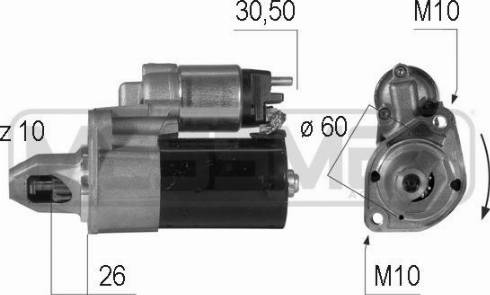 Messmer 220593A - Démarreur cwaw.fr