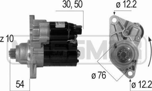 Messmer 220544A - Démarreur cwaw.fr