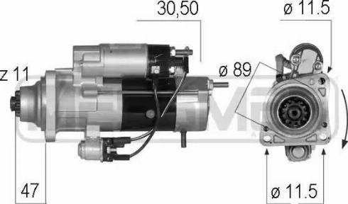 Messmer 220559 - Démarreur cwaw.fr