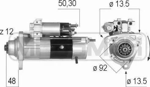 Messmer 220558 - Démarreur cwaw.fr