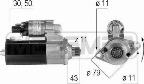 Messmer 220552 - Démarreur cwaw.fr