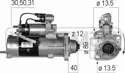 Messmer 220557 - Démarreur cwaw.fr