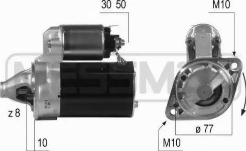 Messmer 220504 - Démarreur cwaw.fr