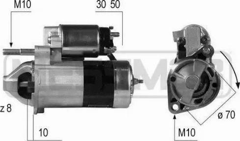 Messmer 220500 - Démarreur cwaw.fr