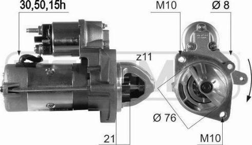 Messmer 220508A - Démarreur cwaw.fr