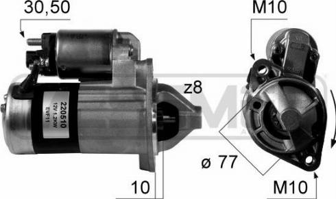 Messmer 220510R - Démarreur cwaw.fr