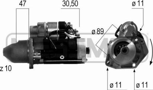 Messmer 220512A - Démarreur cwaw.fr