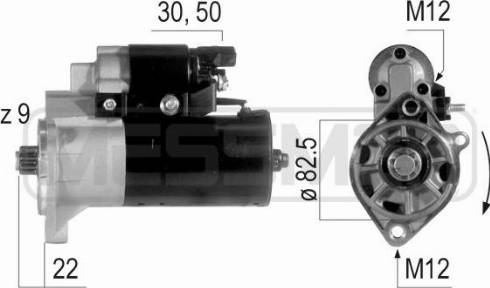 Messmer 220581A - Démarreur cwaw.fr