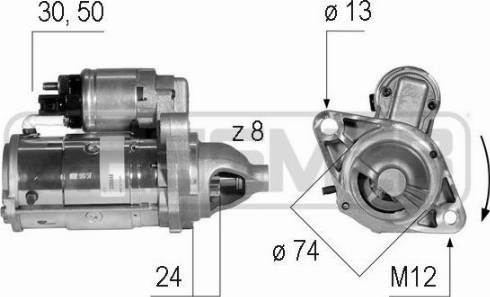 Messmer 220588A - Démarreur cwaw.fr