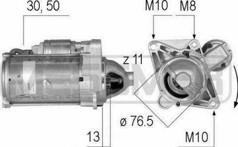 Messmer 220587A - Démarreur cwaw.fr