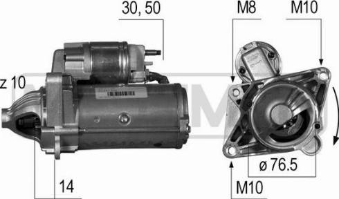 Messmer 220529A - Démarreur cwaw.fr