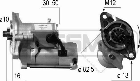 Messmer 220524A - Démarreur cwaw.fr