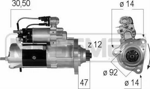 Messmer 220570 - Démarreur cwaw.fr