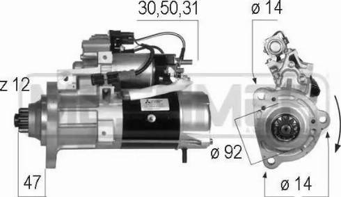 Messmer 220571 - Démarreur cwaw.fr