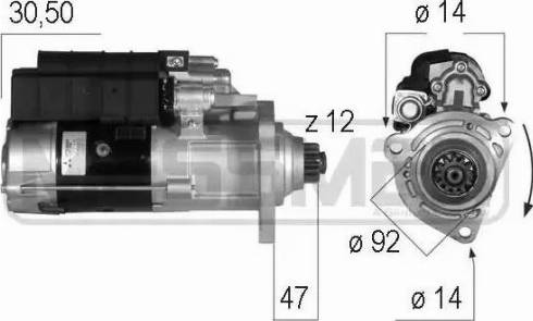 Messmer 220572 - Démarreur cwaw.fr