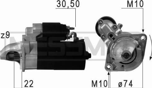 Messmer 220694A - Démarreur cwaw.fr