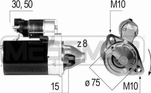 Messmer 220644A - Démarreur cwaw.fr